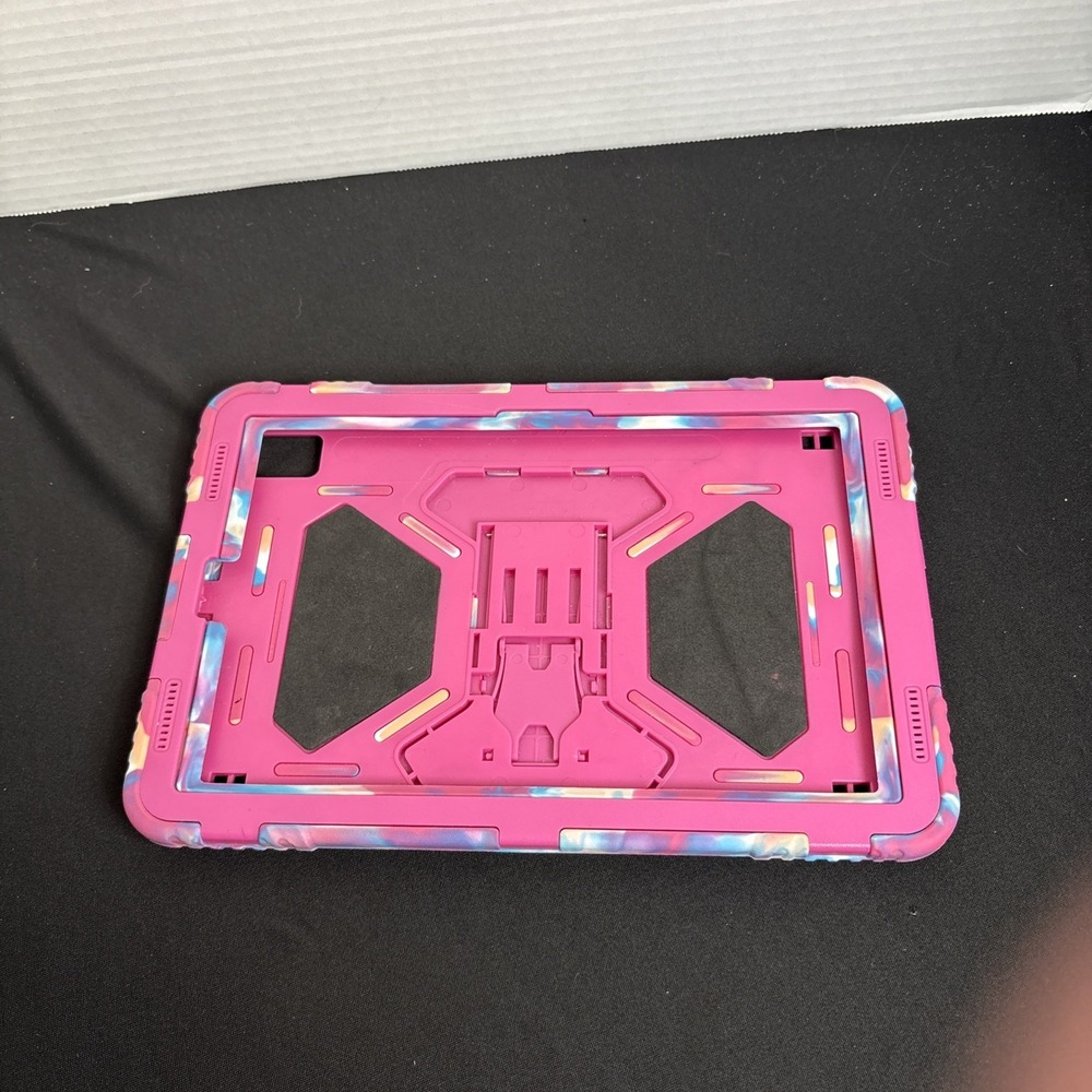 Aceguarder Pink Multicolored iPad Case For iPad Mini 1,2 & 3 With Stand